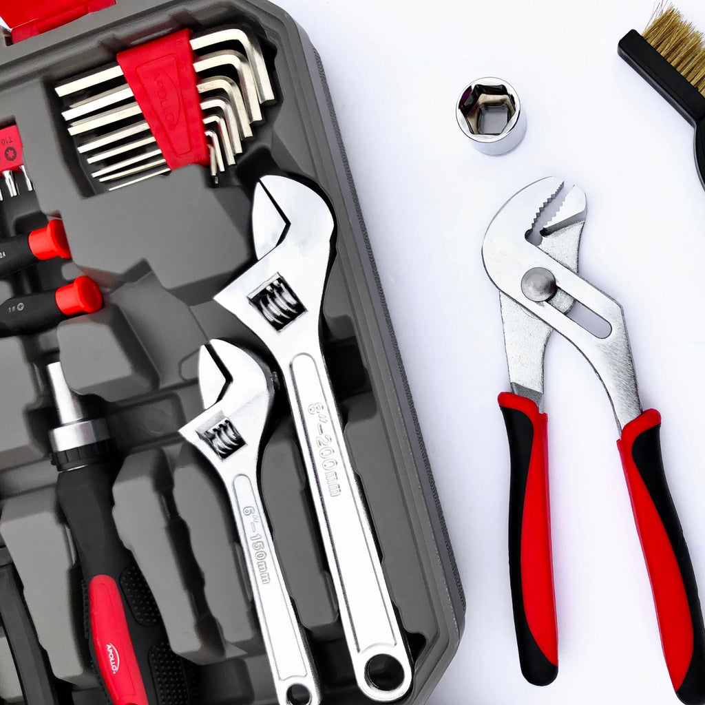 Apollo Tools 95-Piece Metric & SAE Mechanics Tool Set — DT1242