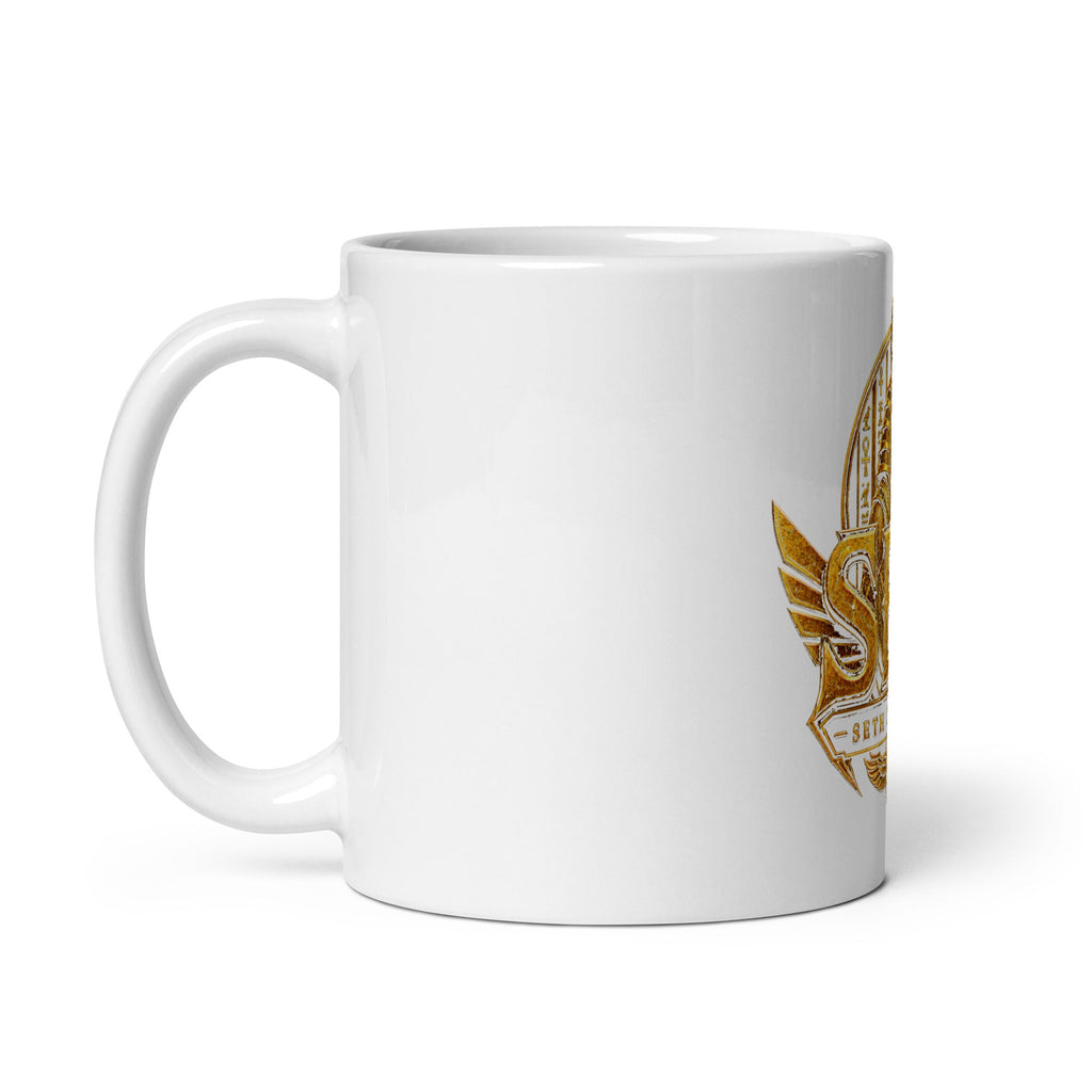 Palace Crest Mug — handle on left
